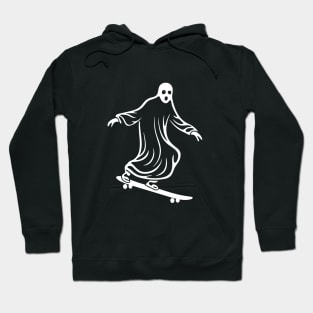 Skateboarding Ghost Hoodie